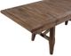 Steve Silver Co. Riverdale Driftwood Dining Table with Leaves-2