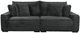 New Classic® Home Furnishings Embrace Charcoal Sofa-0