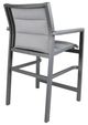 CabanaCoast® Customizable Origin Fabric/Wood Outdoor Padded Resort Balcony Stool-2