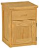 Crate Designs™ Furniture Classic 30" Tall Nightstand with Lacquer Finish Top Only-0