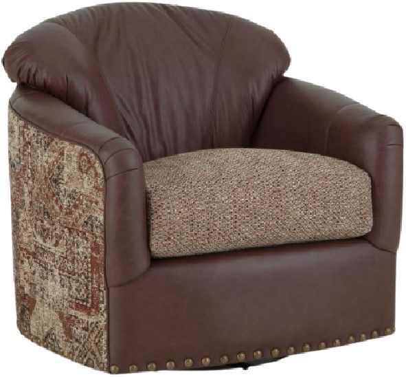 Craftmaster® Customizable Custom Blends 30" Swivel Glider-3