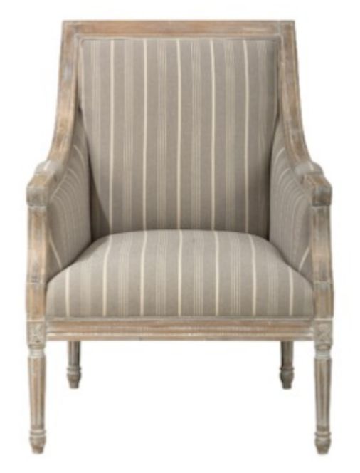 Jofran Inc. McKenna Taupe Accent Chair-3