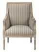 Jofran Inc. McKenna Taupe Accent Chair-3