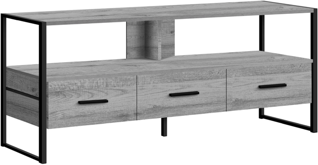 Monarch Specialties Inc. Black/Grey TV Stand