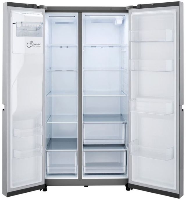 LG 36 in. 23.0 Cu. Ft. PrintProof™ Finish Stainless Steel Counter Depth Side By Side Refrigerator-3