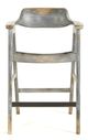 Nest Home Collections Wagner Barbury Pearl/Distressed Blue Bar Stool-0