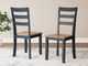 Signature Design by Ashley® Gesthaven Blue/Natural Dining Side Chair-4