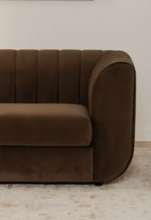 Moe's Home Collection Rosy Dark Brown Sofa-3