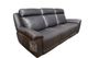 Navy Leather Power Reclining Sofa-4