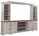 Liberty Furniture Ocean Isle Antique White/Weathered Pine Entertainment Center-0