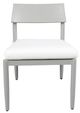CabanaCoast® Customizable Nevis Aluminum Outdoor Dining Side Chair-1
