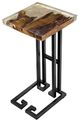 A & B Home Black Side Table-0