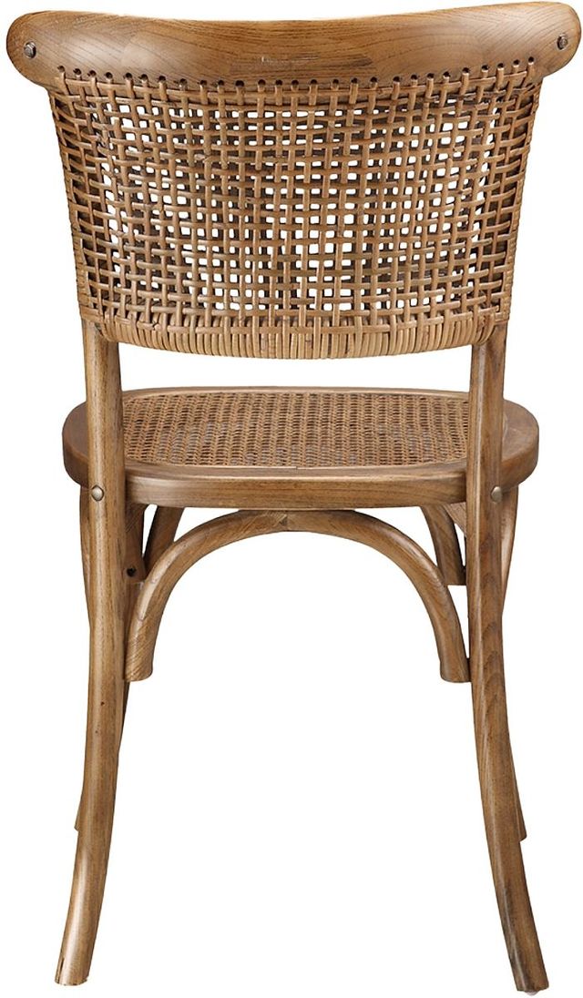 Moe's Home Collection Churchill 2-Piece Light Brown Dining Side Chair Set-2