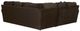 Jackson Furniture Mammoth 2-Piece Chocolate Left Side Facing L-Shape Sectional-3