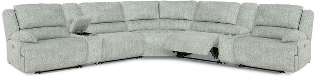 Signature Design by Ashley® McClelland 7-Piece Gray Power Reclining Sectional-0