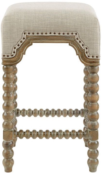 Olliix by Madison Park Silver Christine Counter Stool-1