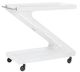 Powell® Z Nantucket White Bar Cart-0