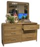 Signature Design by Ashley® Dovander Warm Natural Brown Dresser and Mirror-2