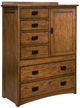 Intercon Oak Park Mission Chest -0