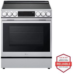 LG 30" PrintProof® Stainless Steel Slide In Induction Range