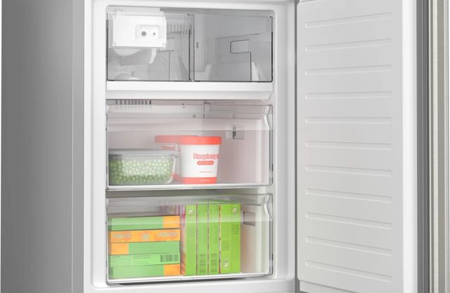 Bosch 800 Series 24" 12.8 Cu. Ft. Stainless Steel Counter Depth Bottom Freezer Refrigerator-3