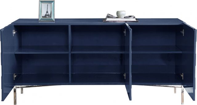 Meridian Furniture Collette Navy Blue Sideboard-1