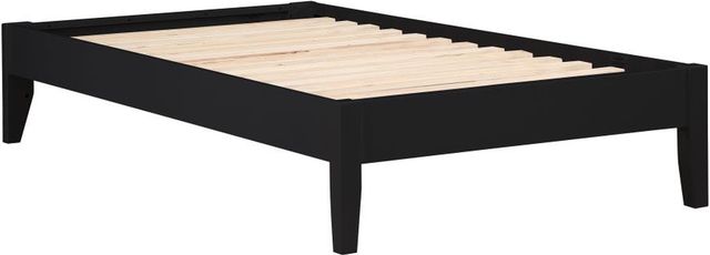 Coaster® Hounslow Black Twin Platform Bed-1