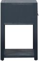 Liberty Furniture Midnight Wire Brushed Denim Accent Table-3