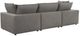 TOV Furniture Cali 3-Piece Slate Modular Sectional Sofa-5