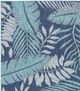 Nourison Home™ Garden Oasis Navy 5'x7' Style 1 Area Rug-5