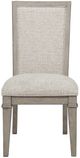 New Classic® Home Furnishings Mariana Gray/Vintage Creme Upholstered Side Chair-2