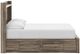 Signature Design by Ashley® Baystorm Brown Youth Full Storage Panel Bed-3