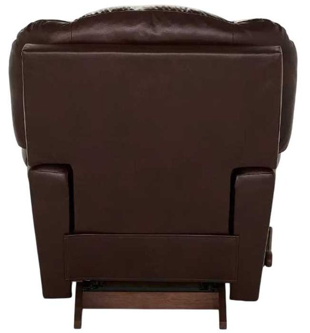 La-Z-Boy® Maverick Walnut Leather Manual Rocking Recliner-4
