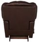 La-Z-Boy® Maverick Walnut Leather Manual Rocking Recliner-4