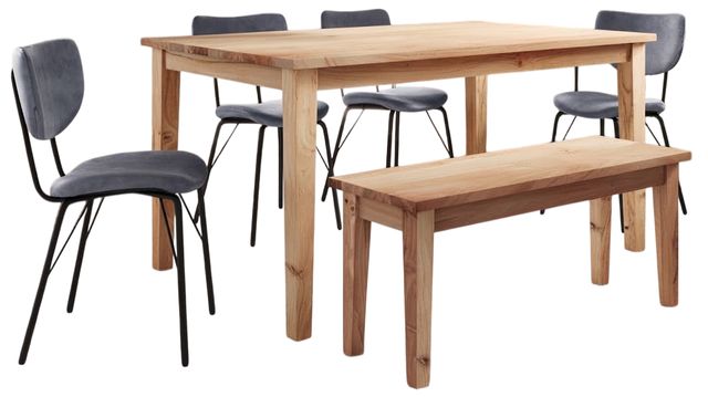 Jofran Inc. Colby 6-Piece Owen Gray Dining Set-0