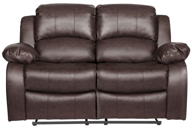 Homelegance® Cranley Brown Double Manual Reclining Loveseat-2