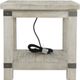 Signature Design by Ashley® Carynhurst Whitewash Gray End Table-1
