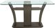 Elements International Dapper Brown Rectangular Counter Dining Set-1