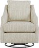 Best® Home Furnishings Customizable Flutter Swivel Barrel Chair-2