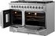 FORNO® Galiano 48" Stainless Steel Pro Style Dual Fuel Range-3