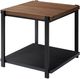 New Classic® Home Furnishings Linea 3-Piece Black/Brown Occasional Table Set-3
