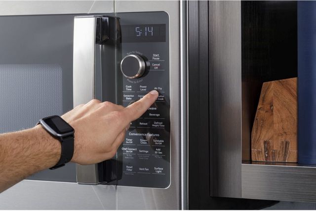 GE Profile™ 1.7 Cu. Ft. Stainless Steel Over The Range Microwave-4