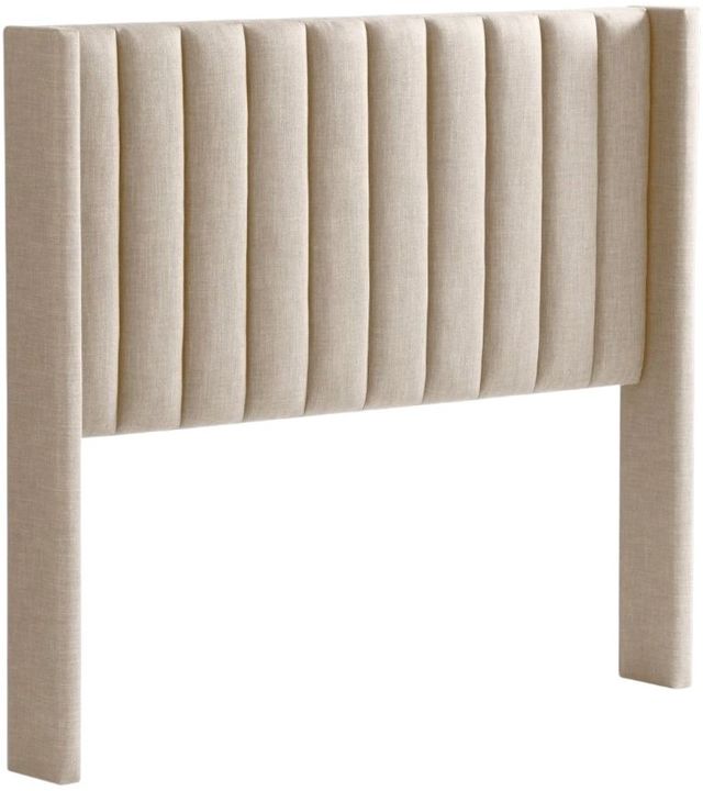 Malouf® Blackwell Oat Queen Upholstered Headboard-0