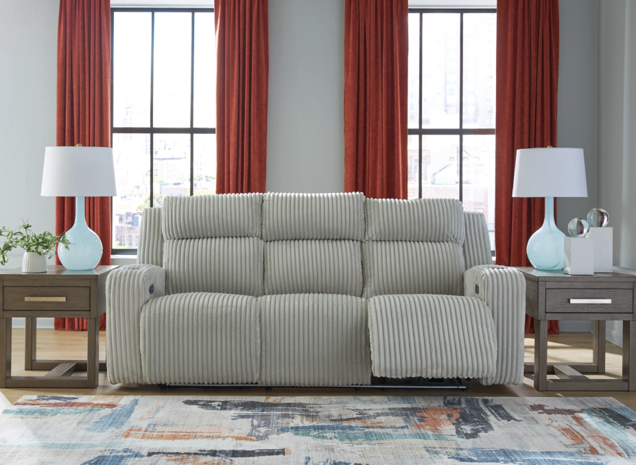 Signature Design By Ashley Forest Lake Reclining Sofa - Thumbnail 3