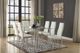 Mazin Furniture Florian 7-Piece White Dining Set-0