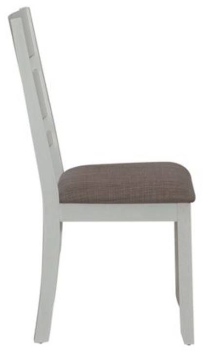 Liberty Furniture Brook Bay Gray/Textured White Dining Side Chair-3