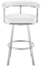White-Brushed Stainless Steel