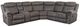 Powell® Galloway 3-Piece Stone Gray Manual Reclining L-Shape Sectional Sofa-0