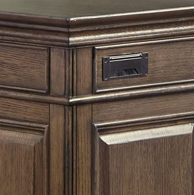 aspenhome® Arcadia Truffle 72" Executive Desk-2