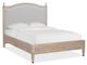 Bassett® Furniture Charlotte Tavern California King Upholstered Bed with Low Footboard-1